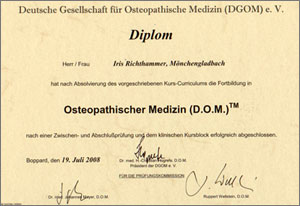 Diplom DGOM